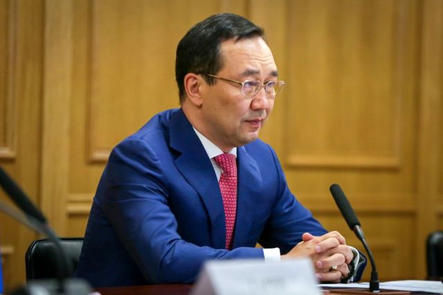 Айсен Николаев: Надеемся, в ближайшее время взрывы дадут результат и ледяная плотина будет разрушена