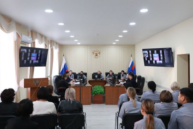 В УФСИН проведен семинар по реализации мероприятий в рамках постпенитенциарной пробации