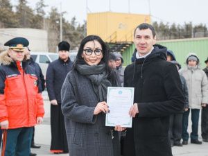 Владимир Федоров поздравил спасателей с 370-летием пожарной охраны России