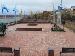 Принимая близко к сердцу: в Оленьке благоустроили сквер им. А. С. Иванова