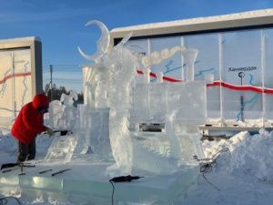 Ежегодный конкурс ледовых скульптур «Новогодняя фантазия» состоится на привокзальной площади станции Нижний Бестях