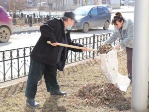 Сотрудники УФСИН и ветераны уголовно-исполнительной системы приняли участие в субботнике