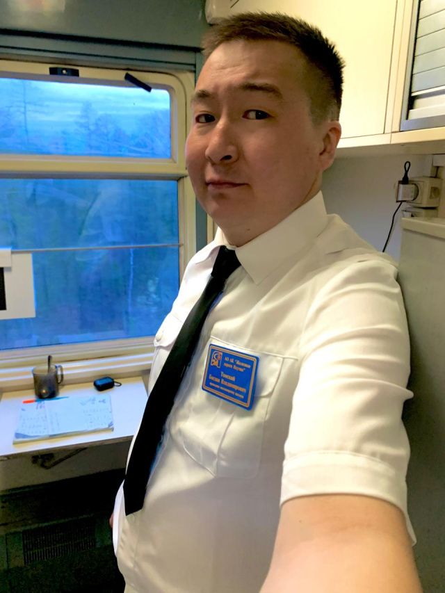 Проводник Богдан Томский: тепло в вагоне и в душе