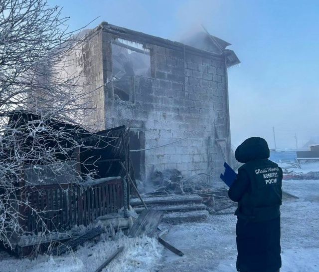 В Октемцах расследуют трагедию: Возбуждено уголовное дело по факту гибели пятерых человек при пожаре