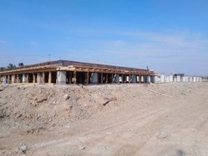 Завершены работы по устройству отмостки под зданием детского сада в с. Улахан-Ан