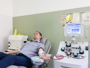 Коллектив колонии-поселения № 2 регулярно участвует в сдаче крови