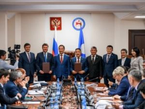 О чем договорились АЛРОСА и Нюрбинский район