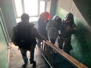 После пожара в Илин Эҥэр в больницу доставлены пострадавшие