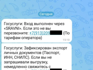 Якутянке пришло извещение от Госуслуг, но оказалось…