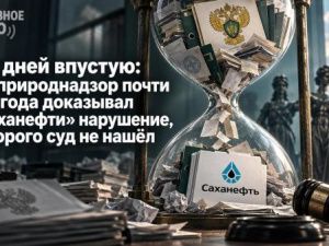 617 дней впустую: Росприроднадзор почти два года доказывал «Саханефти» нарушение, которого суд не нашёл