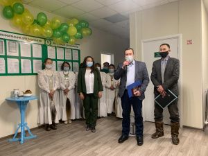 В селе Синск Хангаласского улуса открыли новое модульное здание врачебной амбулатории