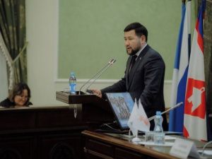 Евгений Григорьев провел отчет перед членами и сторонниками партии «Единая Россия»