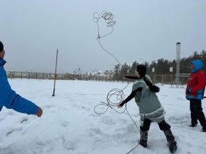 Команда Оленёкского улуса Якутии лидирует по итогам первого дня VI «Игр детей Арктики»