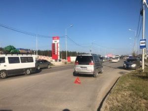 В Якутске пьяная женщина-пешеход попала под колеса