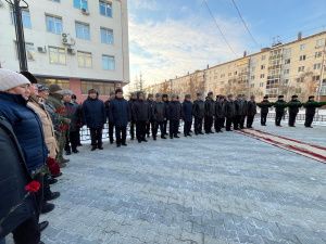 В МВД Якутии почтили память товарищей, погибших при исполнении служебных обязанностей