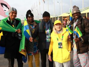 Фоторепортаж: якутяне приняли участие в шествии молодежи мира в Сочи