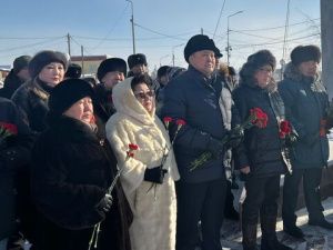 В Якутии почтили память павших на озере Ильмень воинов-якутян