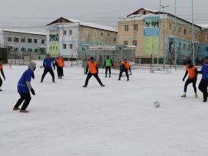 Команда осужденных исправительной колонии № 1 стала победителем традиционного турнира по зимнему футболу