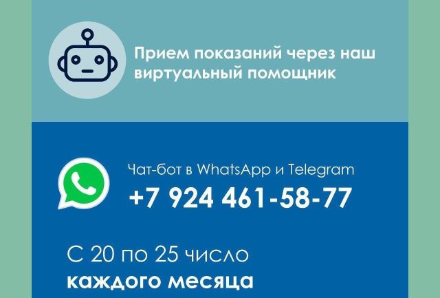 ГУП ЖКХ Якутии напоминает о передаче показаний счетчиков до 25 октября