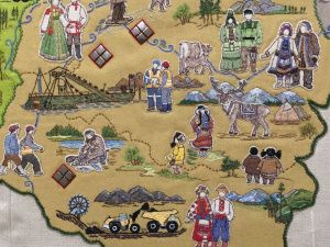 Мастера из Якутии представят Вышитую карту республики в Чувашии