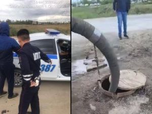 За слив фекалий в Якутске задержали мужчину