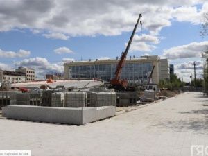 Реконструкцию площади Ленина в Якутске планируют завершить в октябре