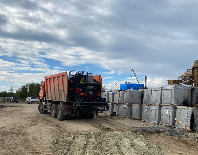 При ремонте автодороги "Амга" применят новые технологии