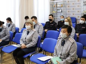 В уголовно-исполнительной инспекции состоялось совещание по вопросам профилактической работы с несовершеннолетними осужденными