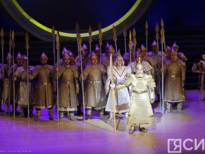 С оглушительным успехом состоялась премьера оперы-олонхо «Ньургун Боотур» в Астане
