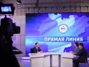 На "Прямую линию" Главы Якутии поступило более 700 вопросов от жителей республики