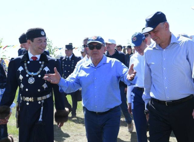 Президент Татарстана Рустам Минниханов: «Впечатляет, с каким размахом проходит это яркое и зрелищное мероприятие»