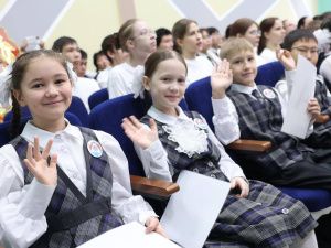 В Мирном открыли новый пристрой к школе № 1