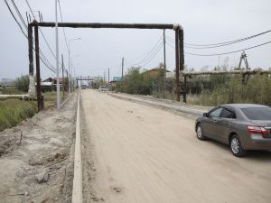 Министр транспорта Александр Тарасов проверил ход ремонта дорог в Якутске