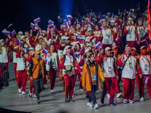 В рамках V Всемирных игр кочевников проводятся соревнования по мас-рестлингу