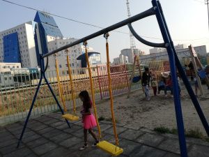 В Якутске отремонтирован игровой парк «Обнаженные сердца»