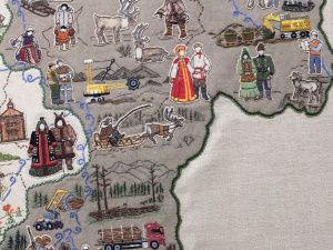 Мастера из Якутии представят Вышитую карту республики в Чувашии