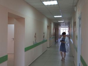 Ольга Балабкина: «Жители Алдана очень довольны проведённым капитальным ремонтом здания детской поликлиники»