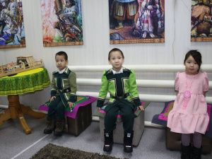 В Доме олонхо Усть-Алданского района открылась интерактивная комната для детей