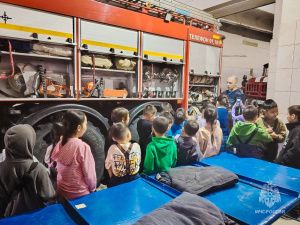 В гостях у огнеборцев