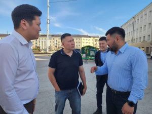 Евгений Григорьев проверил новое оборудование систем безопасности на площадях города