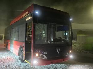 Первые Волгабасы доставили с автозавода в Нижний Бестях