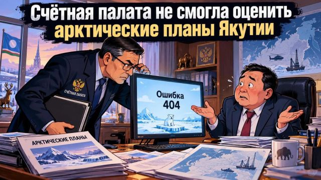 В Якутии любят говорить о цифровизации и стратегическом развитии Арктики, но когда Счётная палата решила посмотреть, как эти стратегии исполняются, выяснилась небольшая техническая проблема: оценивать толком нечего — актуальных данных в цифровой системе н