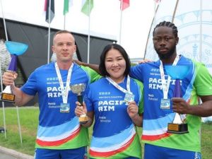 Атлеты из Ганы, Москвы и Якутии стали победителями турнира по якутскому многоборью "Тихоокеанский рубеж". Соревнования на призы Акционерной компании «Железные дороги Якутии»