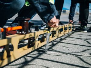 Сардана Авксентьева проверила ремонт столичных дорог