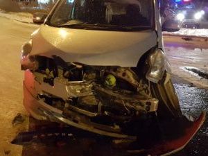 В Якутске водитель получил тяжелые травмы головы в ДТП