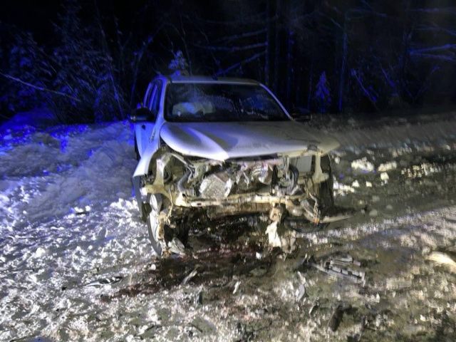 В Алданском районе в жестком ДТП пострадал пассажир