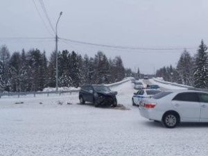 В Алданском районе произошло ДТП, где пострадали четыре человека