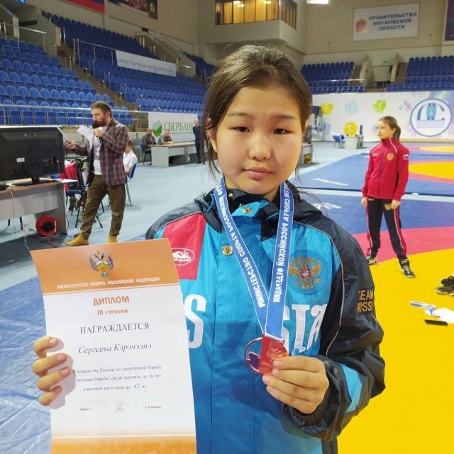 Вольная борьба: Якутянка стала бронзовым призером первенства России среди девушек до 16 лет