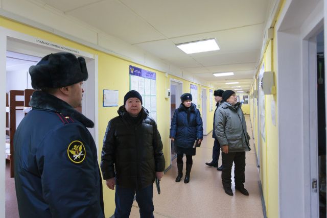 Члены Общественной наблюдательной комиссии Республики Саха (Якутия) посетили участок колонии-поселения при КП-2 в п. Нижний Бестях
