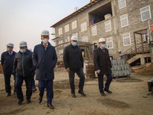 В селе Сунтар по нацпроекту «Демография» строится детский сад